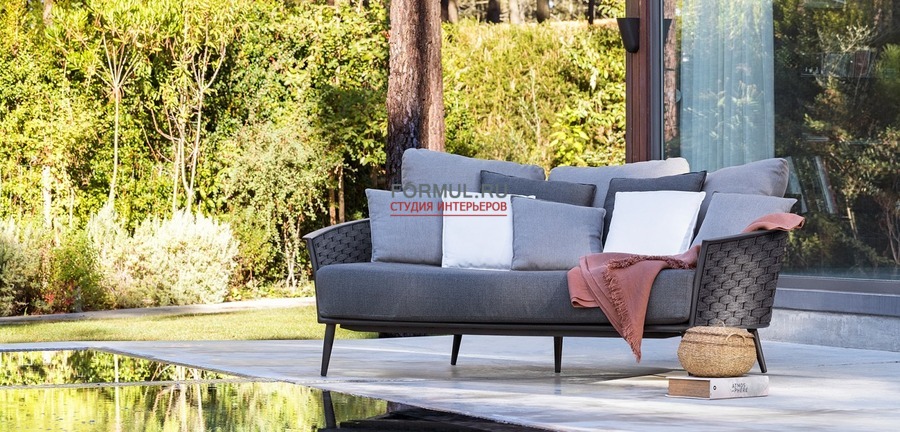 Диван Minotti CASCADE Daybed Lava F10